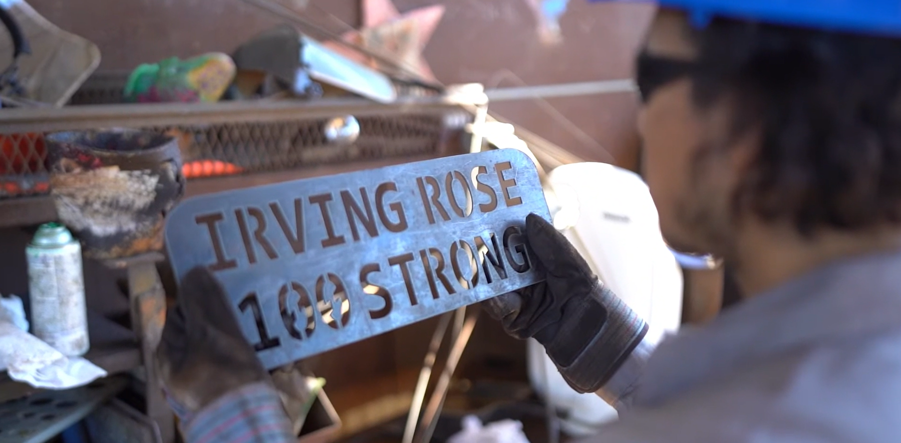 irving rose sign